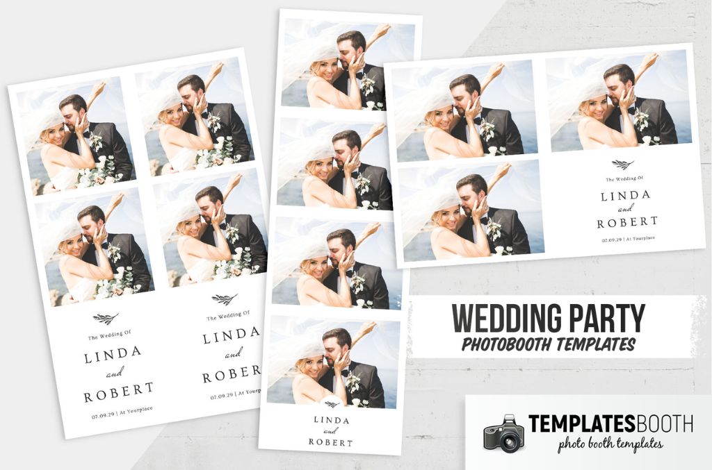 Simple Minimalist Photo Booth Template