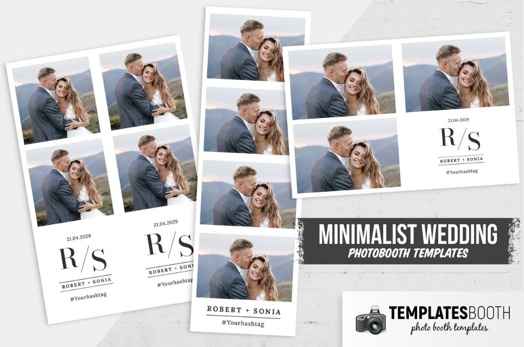 Sleek Minimalist Photo Booth Template