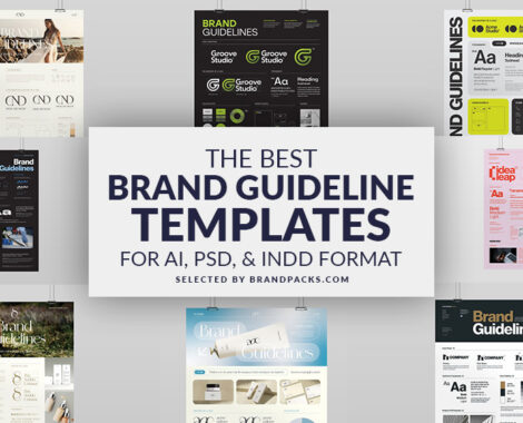 18 Creative Brand Guidelines Poster Templates for InDesign