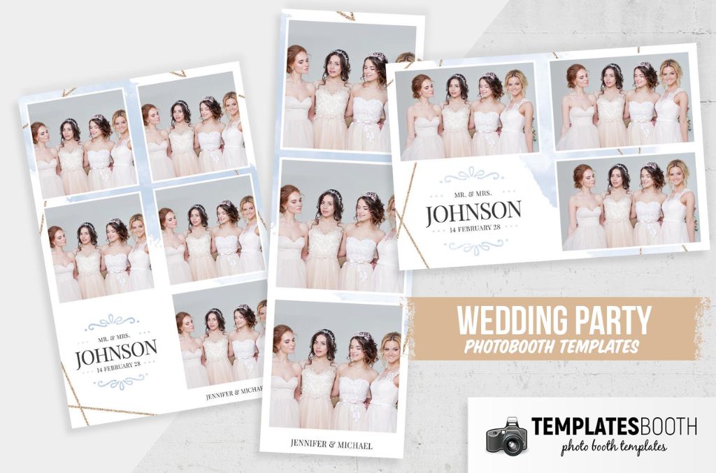 Rustic Luxe Photo Booth Template