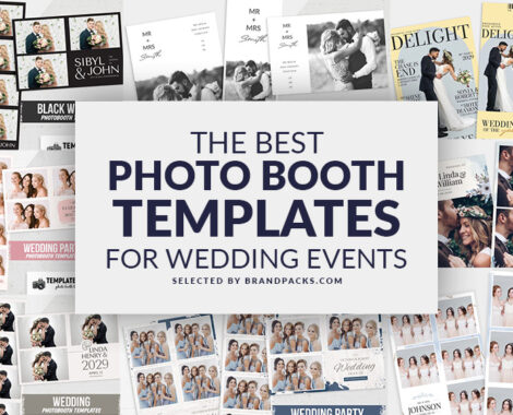 25 Wedding Photo Booth Templates for Every Bride’s Style