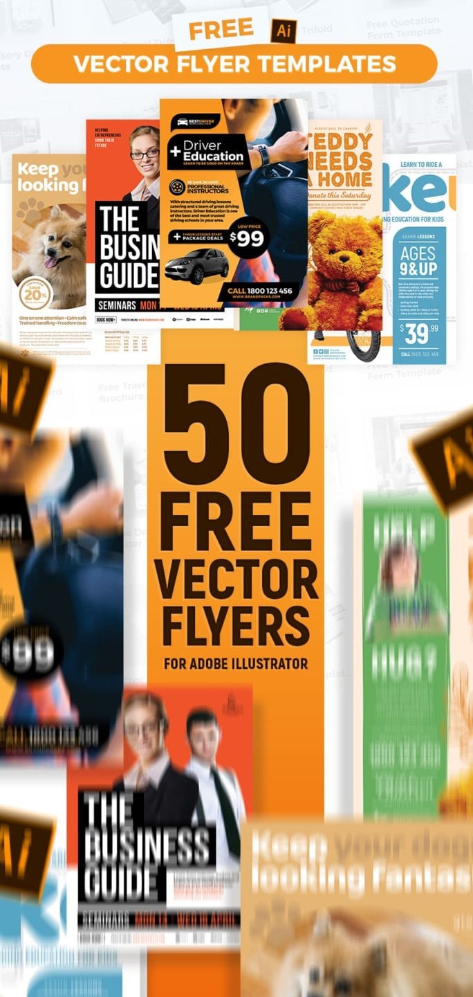 50+ Free Vector Flyer Templates
