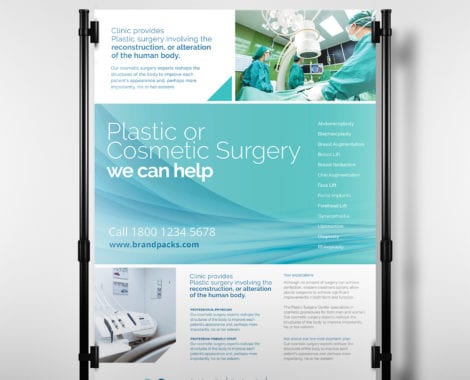 A3 Hospital Poster Template