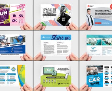 Flyer Templates Bundle Preview