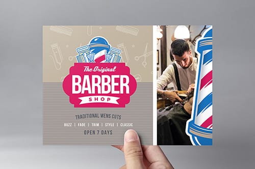 Barber Shop Flyer Template