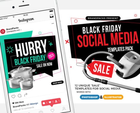 Black Friday Social Media Templates