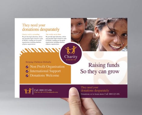 Charity Flyer Template