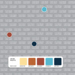 Color Palette Pantone Mockup