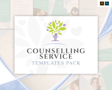 Counselling Service Templates Pack