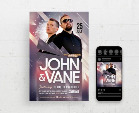 DJ Flyer Template (PSD Format)