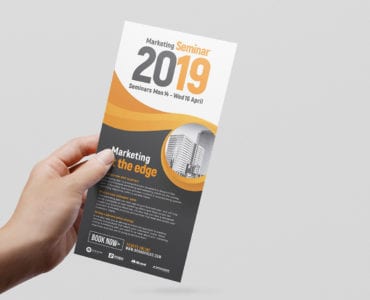 DL Rack Card Template