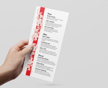 DL Valentines Flyer Template