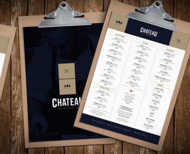 Free Menu Template for Photoshop & Illustrator