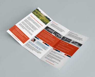 Free Trifold Brochure Template for Photoshop & Illustrator