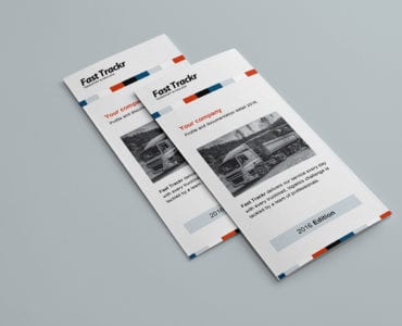Free Trifold Brochure Template for Photoshop & Illustrator