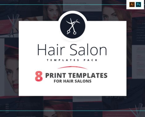 Hair Salon Templates Pack