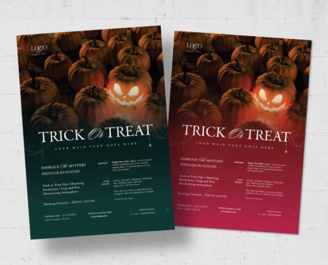 Halloween Flyer Template in AI PSD EPS
