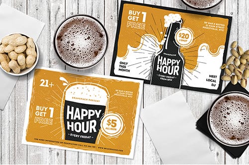 Happy Hour Flyer Template