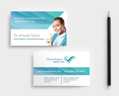 Hospital Business Card Template