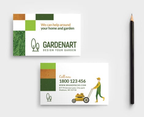 Landscaper Business Card Template in PSD & Vector