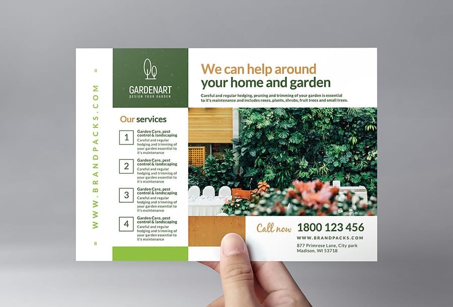 Landscaper Flyer Template