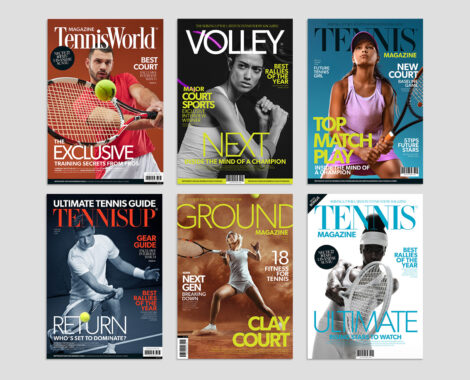 Magazine Covers Set in INDD & IDML formats