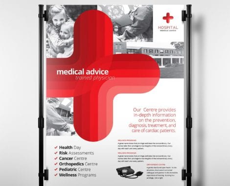 A3 Medical Poster Template