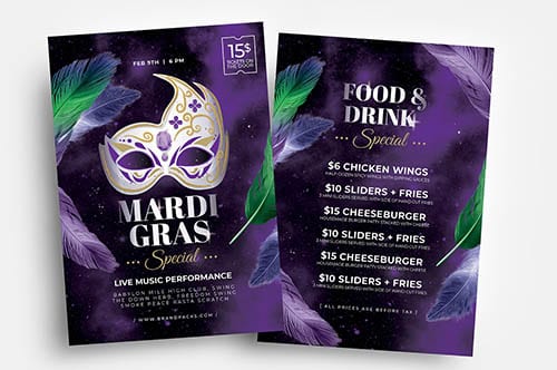 Nightlife Templates in PSD & Vector