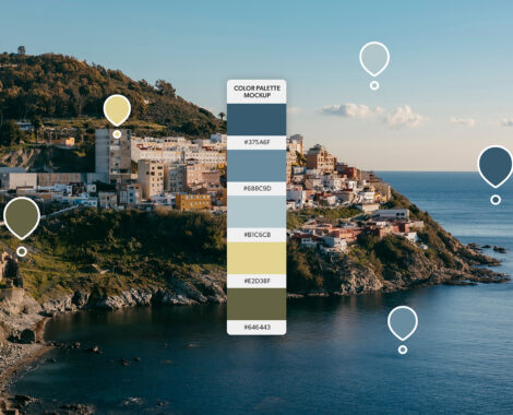 Pantone Color Swatch Mockup