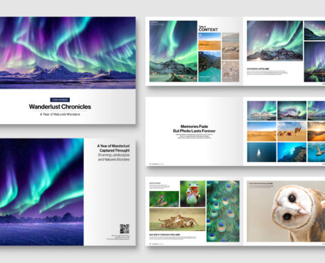 Photo Book Layout in Canva INDD IDML