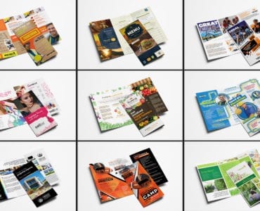 Trifold Brochure Templates Bundle - Previews 03
