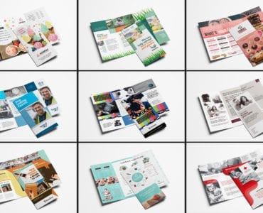 Trifold Brochure Templates Bundle - Previews 04