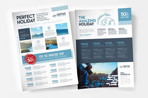 PSD & Vector Travel/Tourism Templates