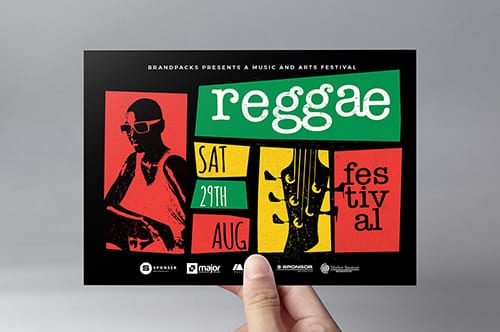 Reggae Flyer Template