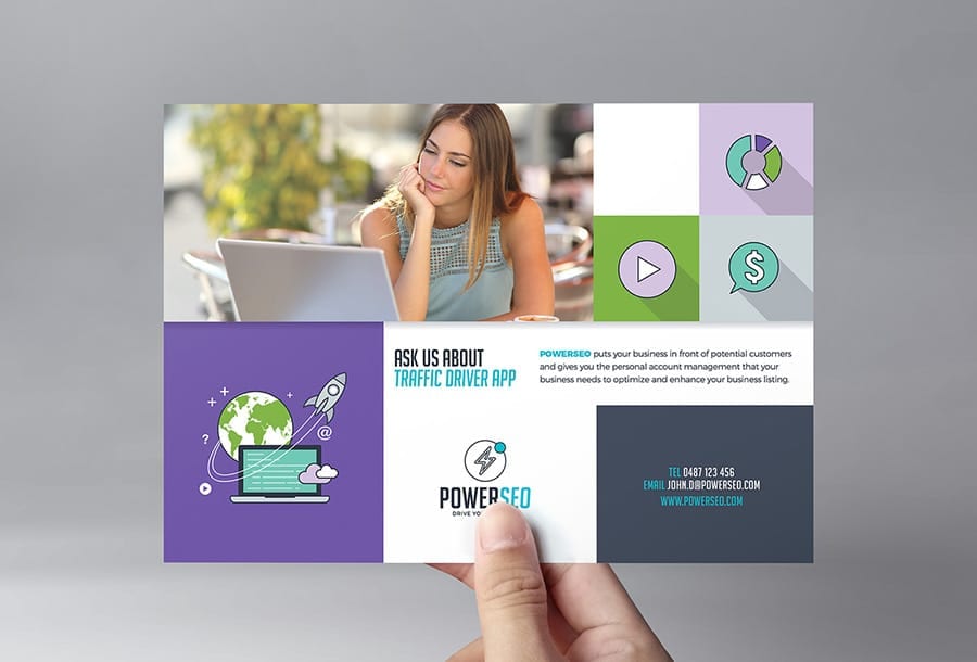 SEO Agency Flyer Template