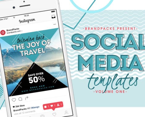 Social Media Templates Pack Vol 1