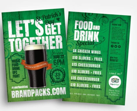 St. Patrick's Day Flyer Template