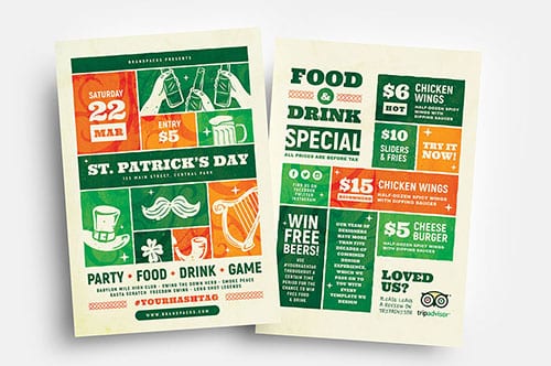 St. Patrick's Day Flyer Template