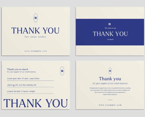 Thank You Card Template (AI, EPS, INDD Format)