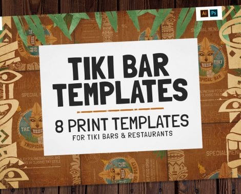 Tiki Bar Templates Pack