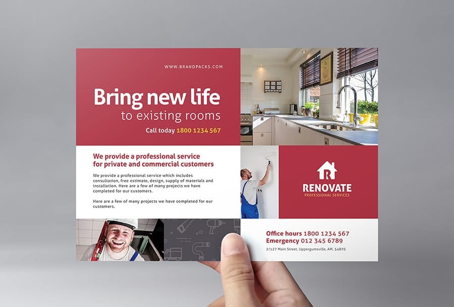 Tradesman Flyer Template