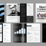 UX Designer Portfolio Template in Canva, InDesign IDML & INDD