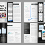 UX Designer Portfolio Template in Canva, InDesign IDML & INDD