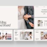 Wedding Mood Board Presentation Template in Canva, InDesign IDML & INDD