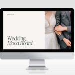 Wedding Mood Board Presentation Template in Canva, InDesign IDML & INDD