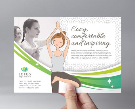 Yoga Studio Flyer Template