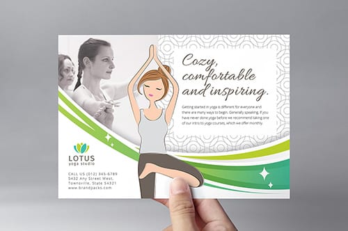 Yoga Studio Flyer Template