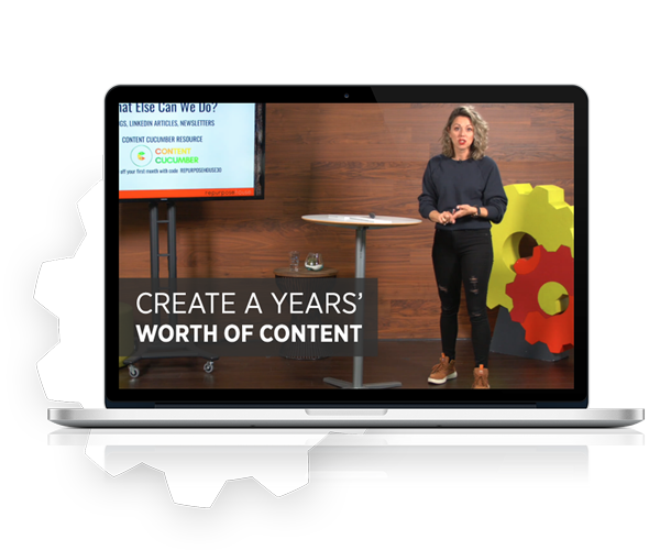How to Create a Year's Worth of Content Workshop